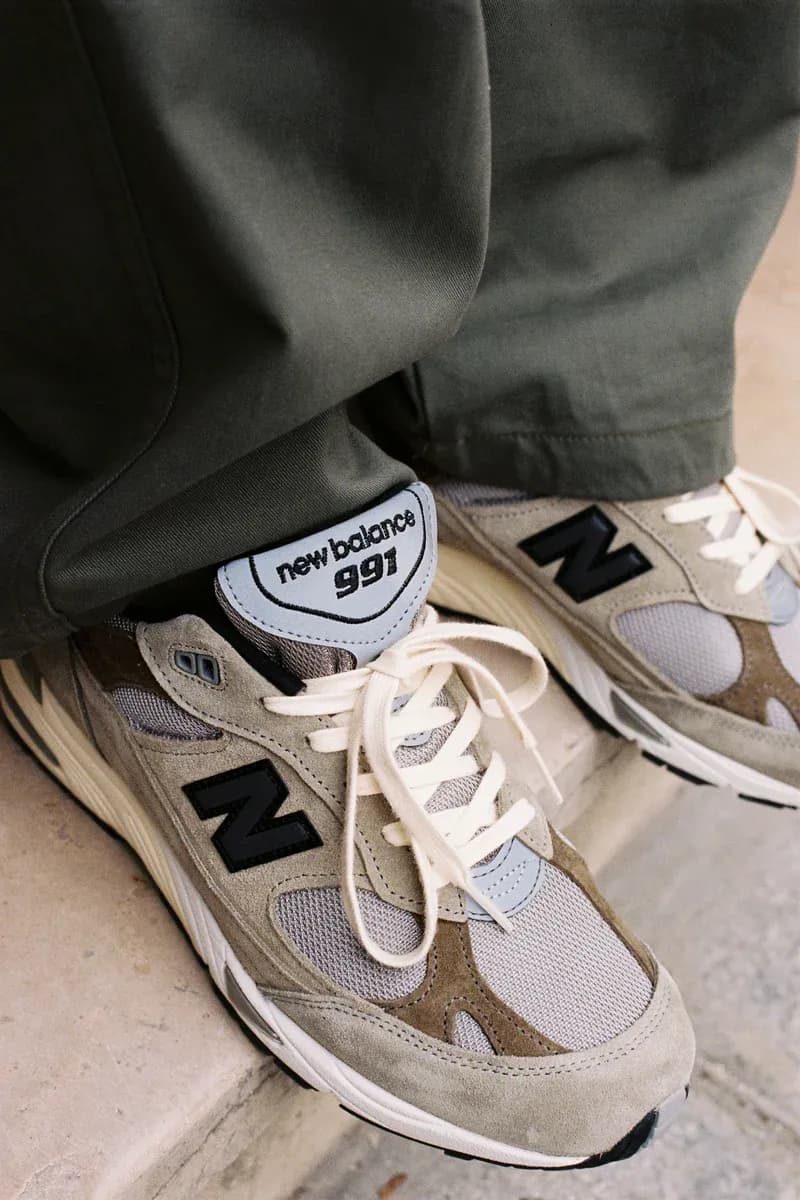 jjjjound new balance 991 grey