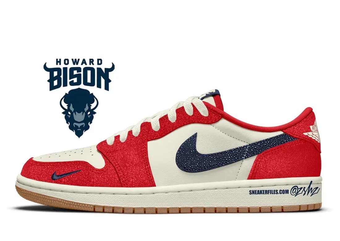 air jordan 1 low og howard university HQ2993-100