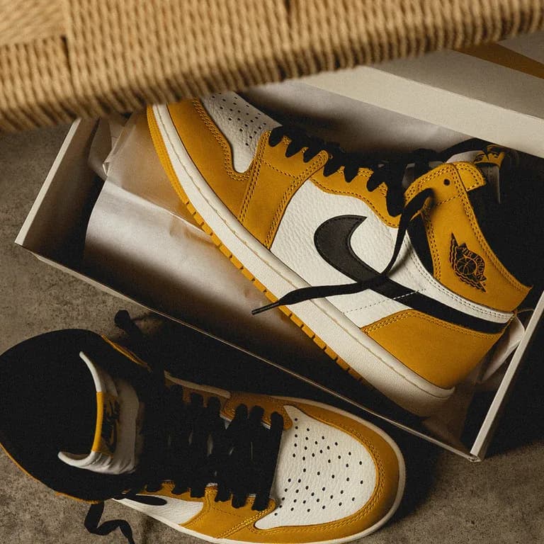 air jordan 1 retro high yellow ochre DZ5485-701