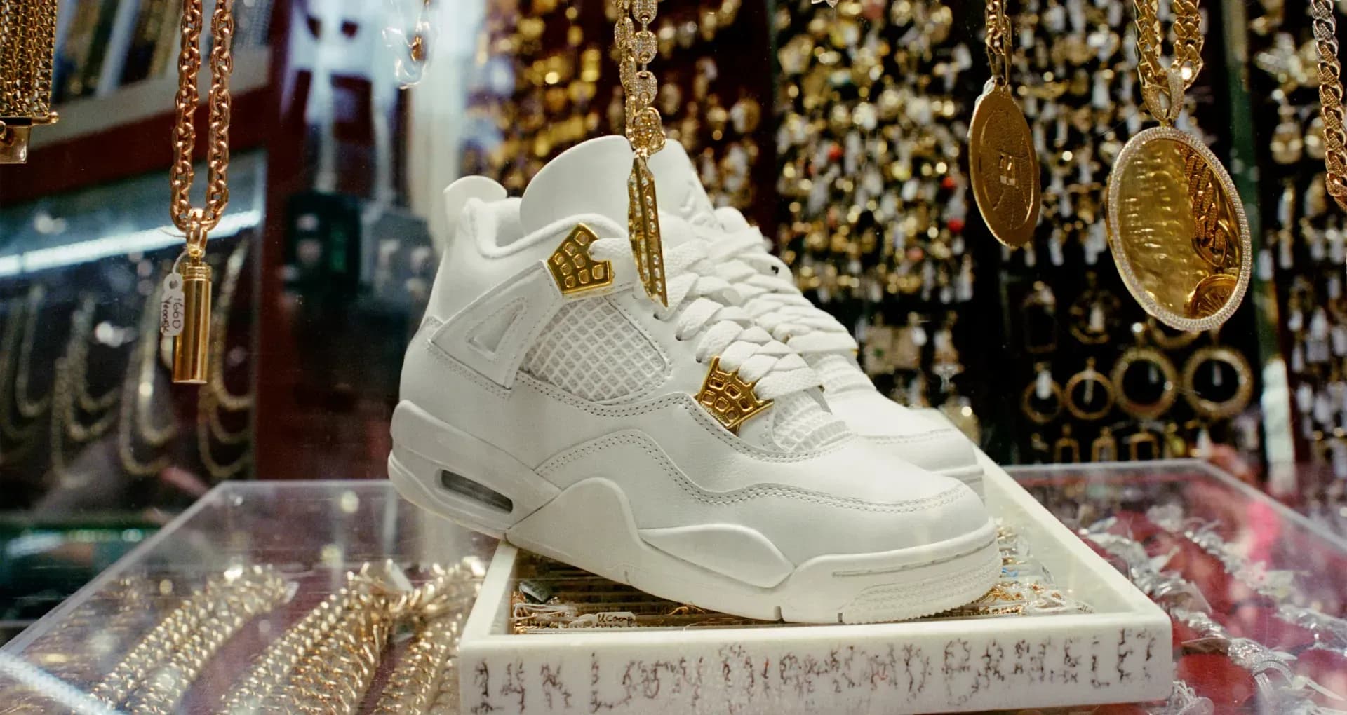 air jordan 4 metallic gold AQ9129-170
