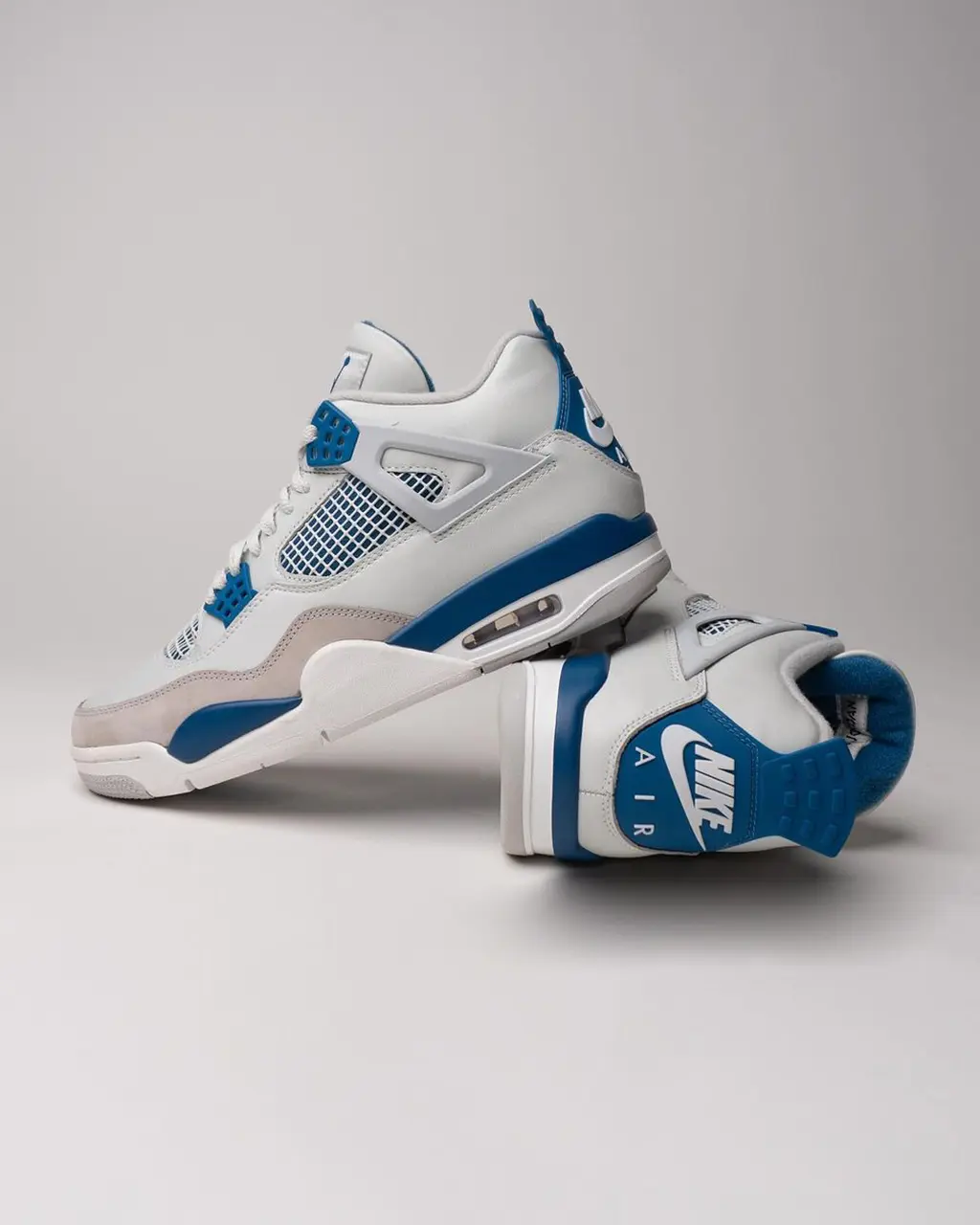 air jordan 4 military blue 2024