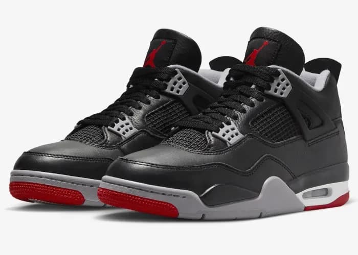 Air jordan 4 hotsell retro bred 219