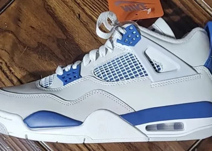 Jordan 4 top military blue prix