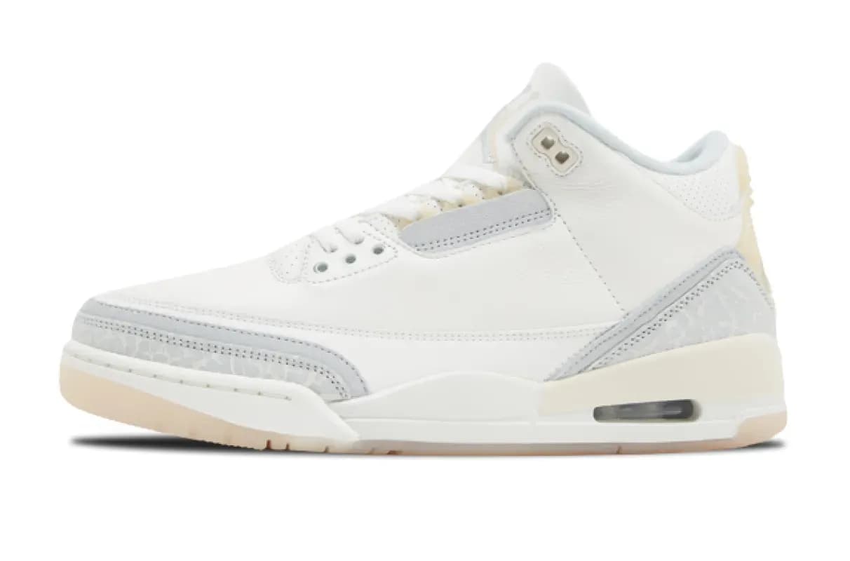 Air Jordan 3 Craft Ivory FJ9479-100 2024