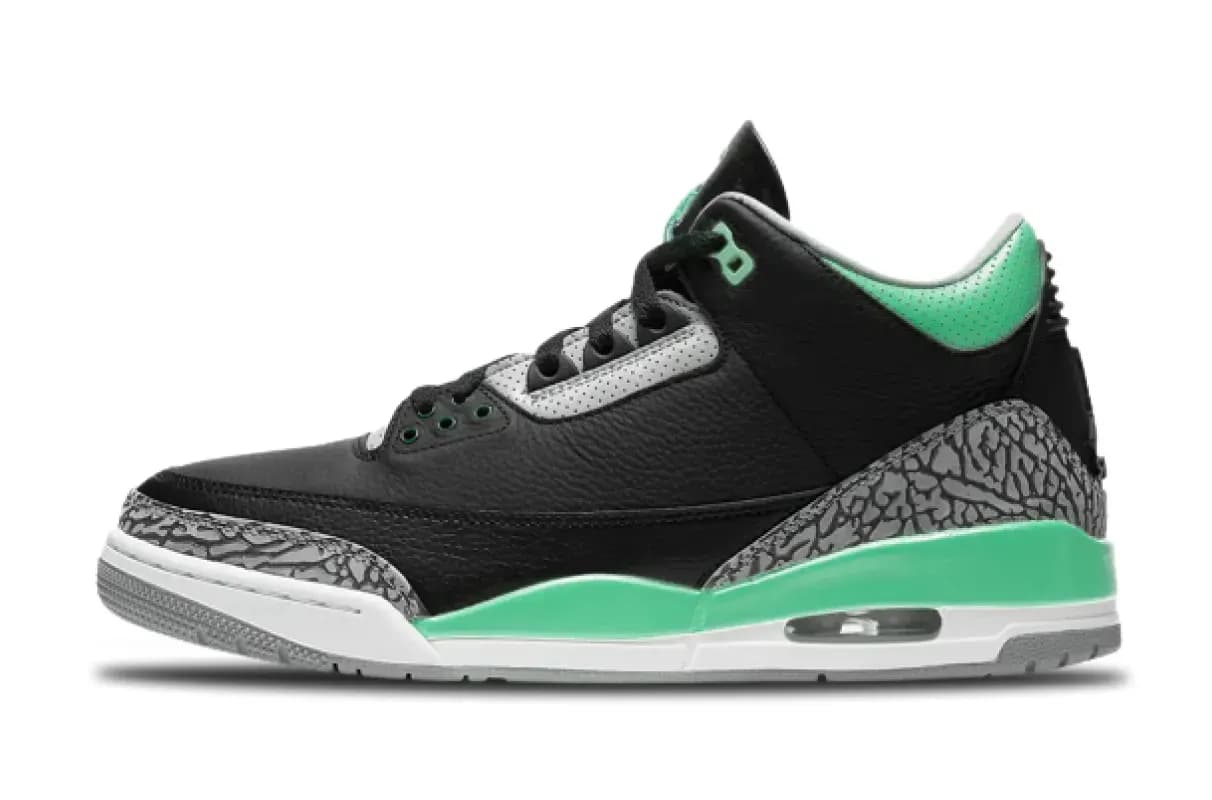 Air Jordan 3 Green Glow CT8532-031