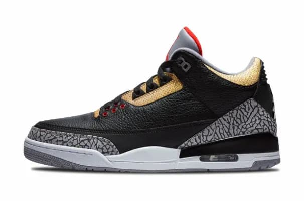 Air Jordan 3 Retro Black Gold CK9246-067