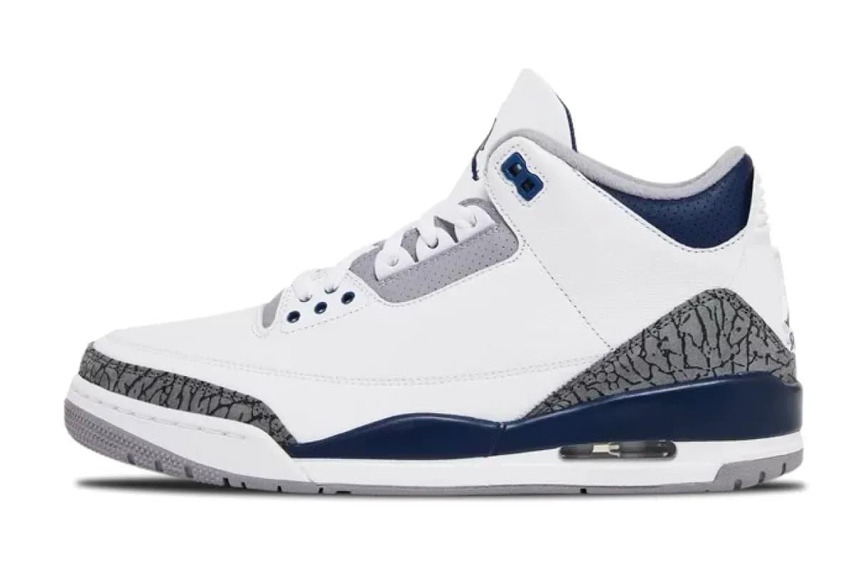 Air Jordan 3 Retro Midnight Navy CT8532-140 2024