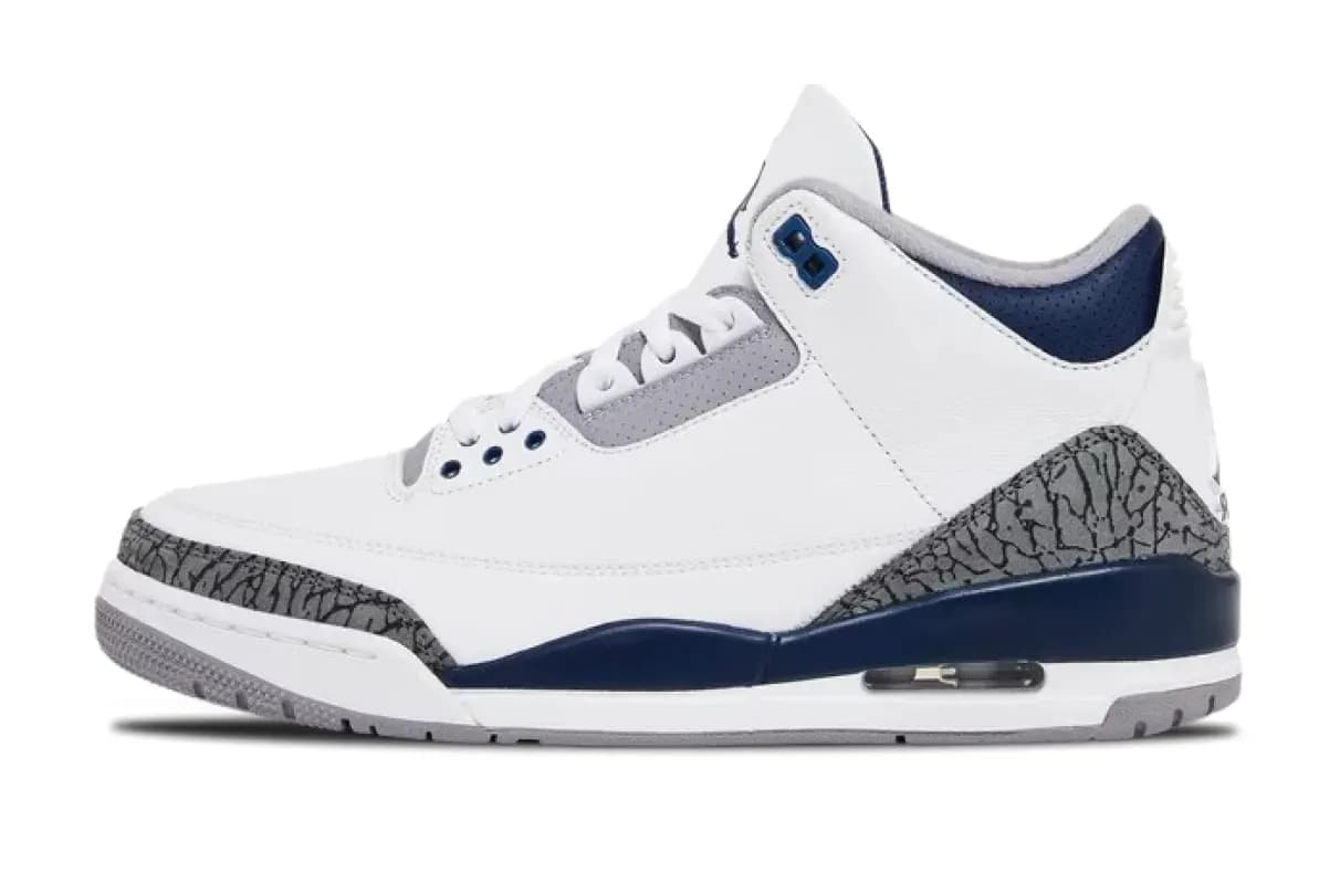 air jordan 3 retro midnight navy CT8532-140
