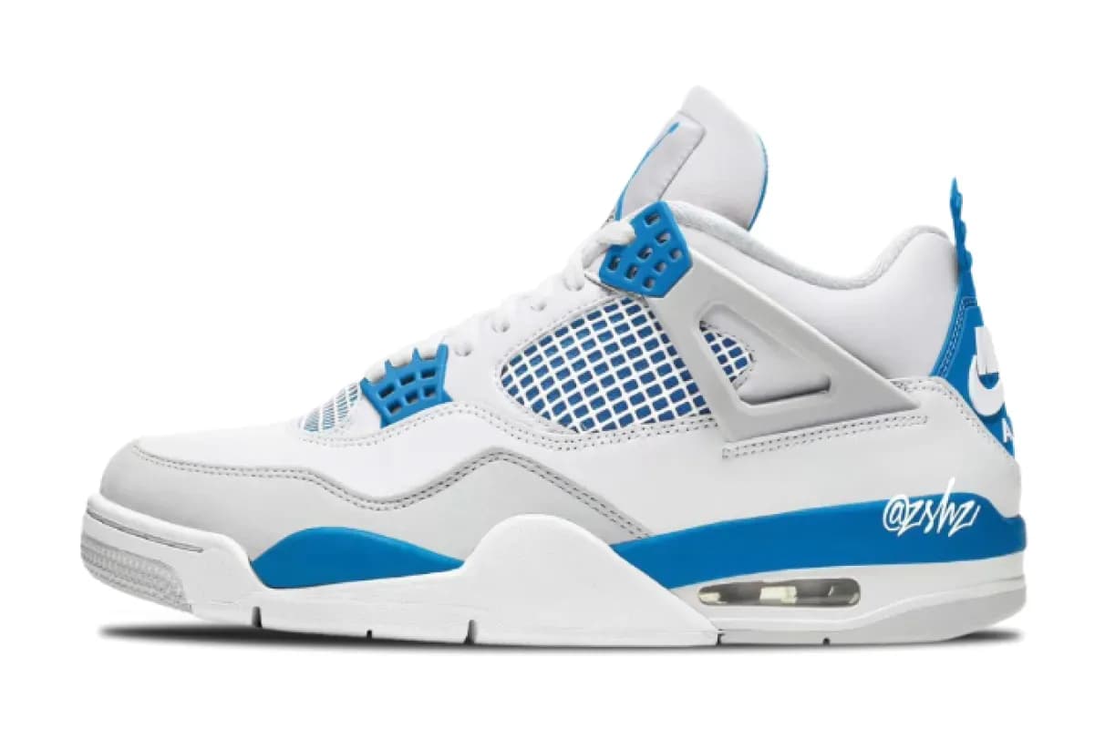 Air Jordan 4 Retro Military Blue 2024