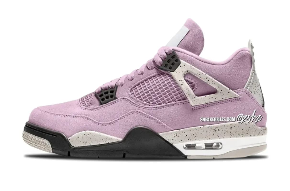 air jordan 4 orchid AQ9129-501