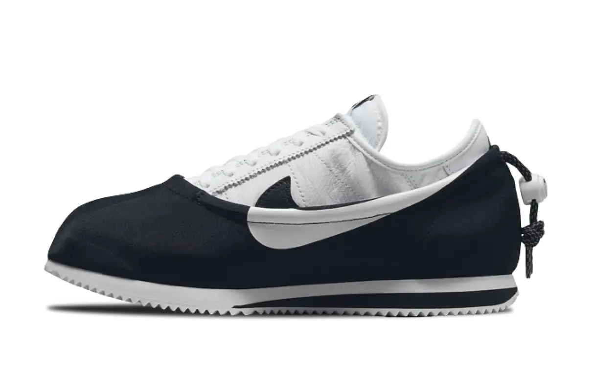 clot nike cortez black white DZ3239-002