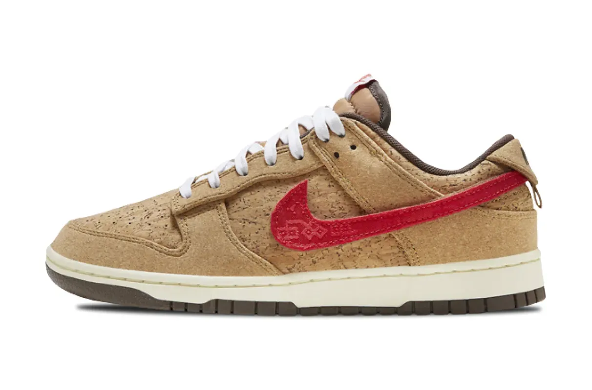 clot nike dunk low cork FN0317-121