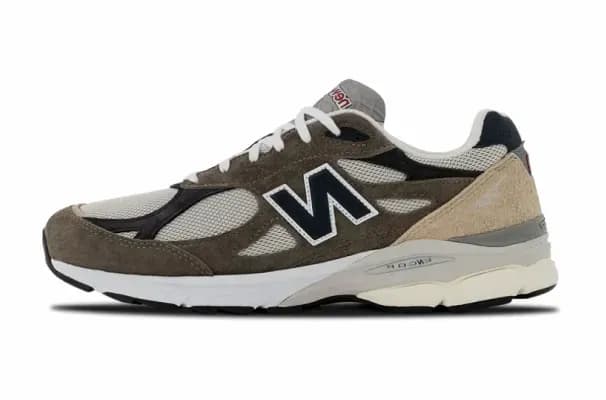 New Balance 990V3 Made In USA Green Cream M990TO3