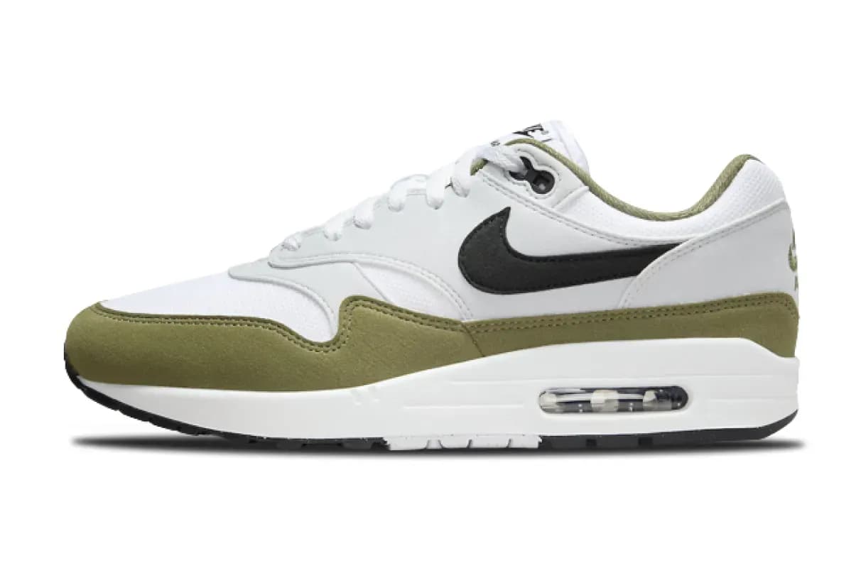 nike air max 1 medium olive FD9082-102
