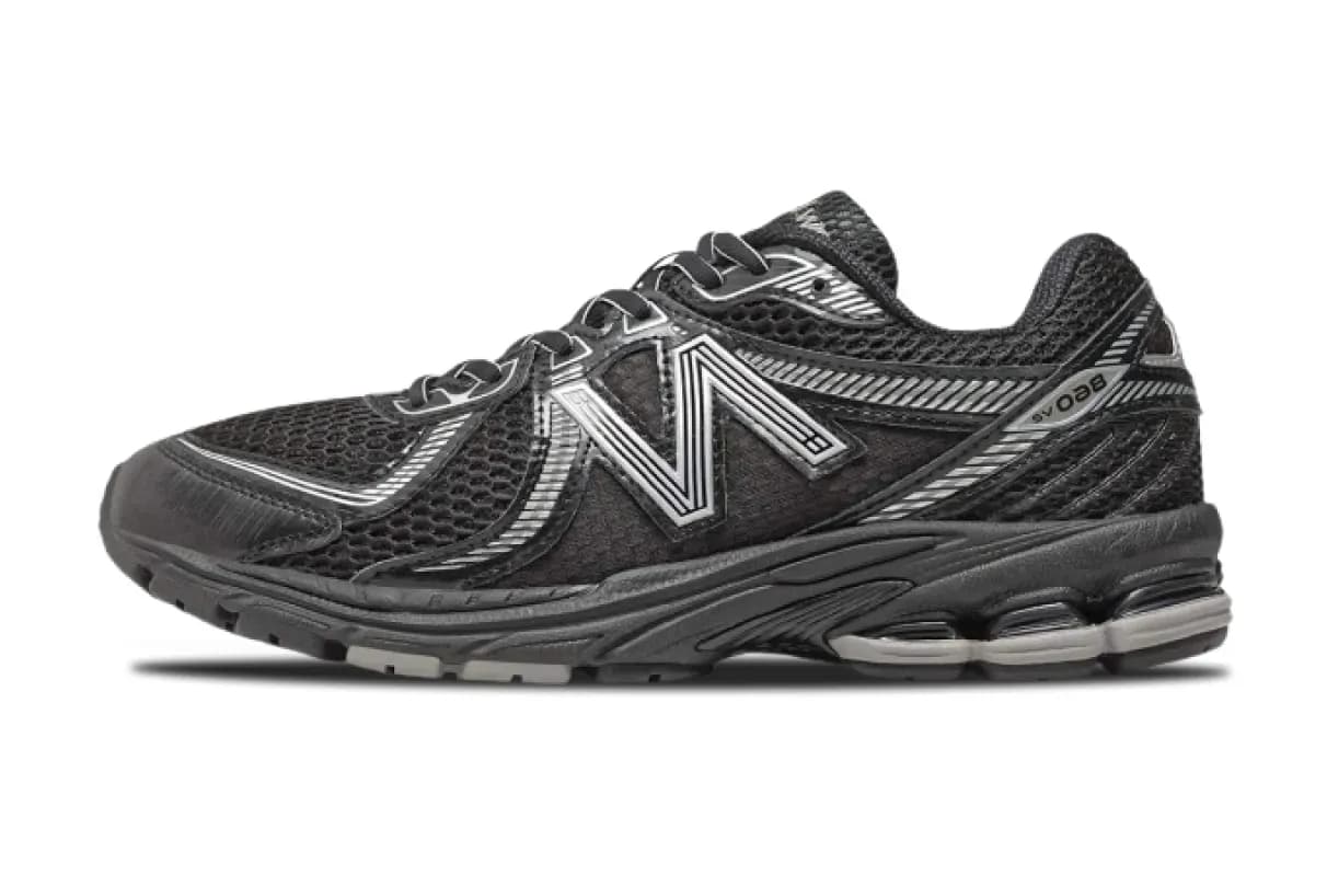 new balance 860 black silver ML860XC