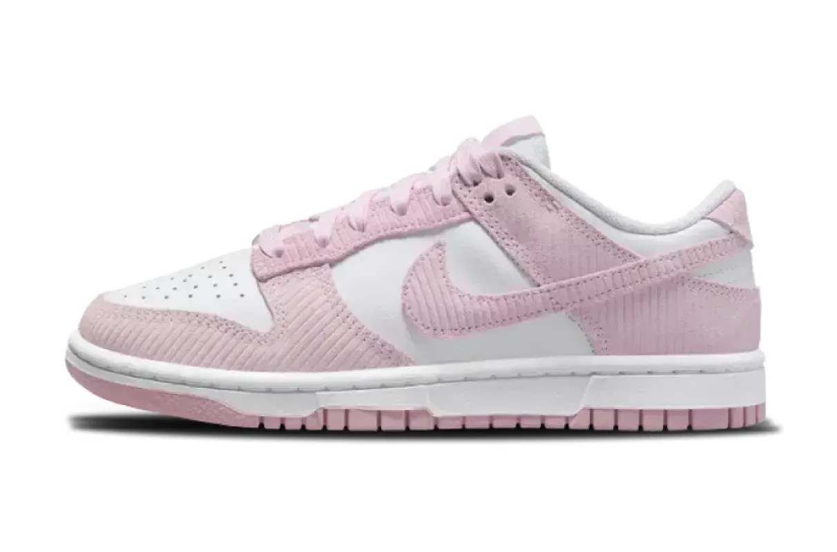 Nike Dunk Low WMNS Pink Corduroy FN7167-100