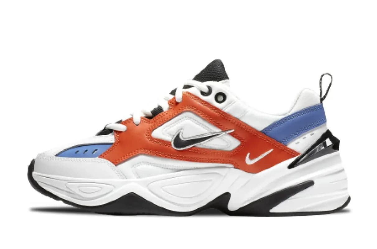 Nike M2K Tekno White Orange Black AO3108-101