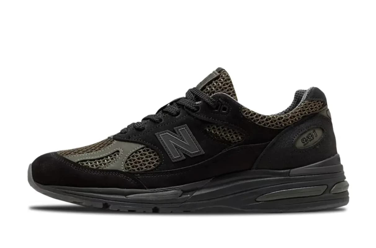 Stone Island x New Balance 991v2 Black Grey U991SD2