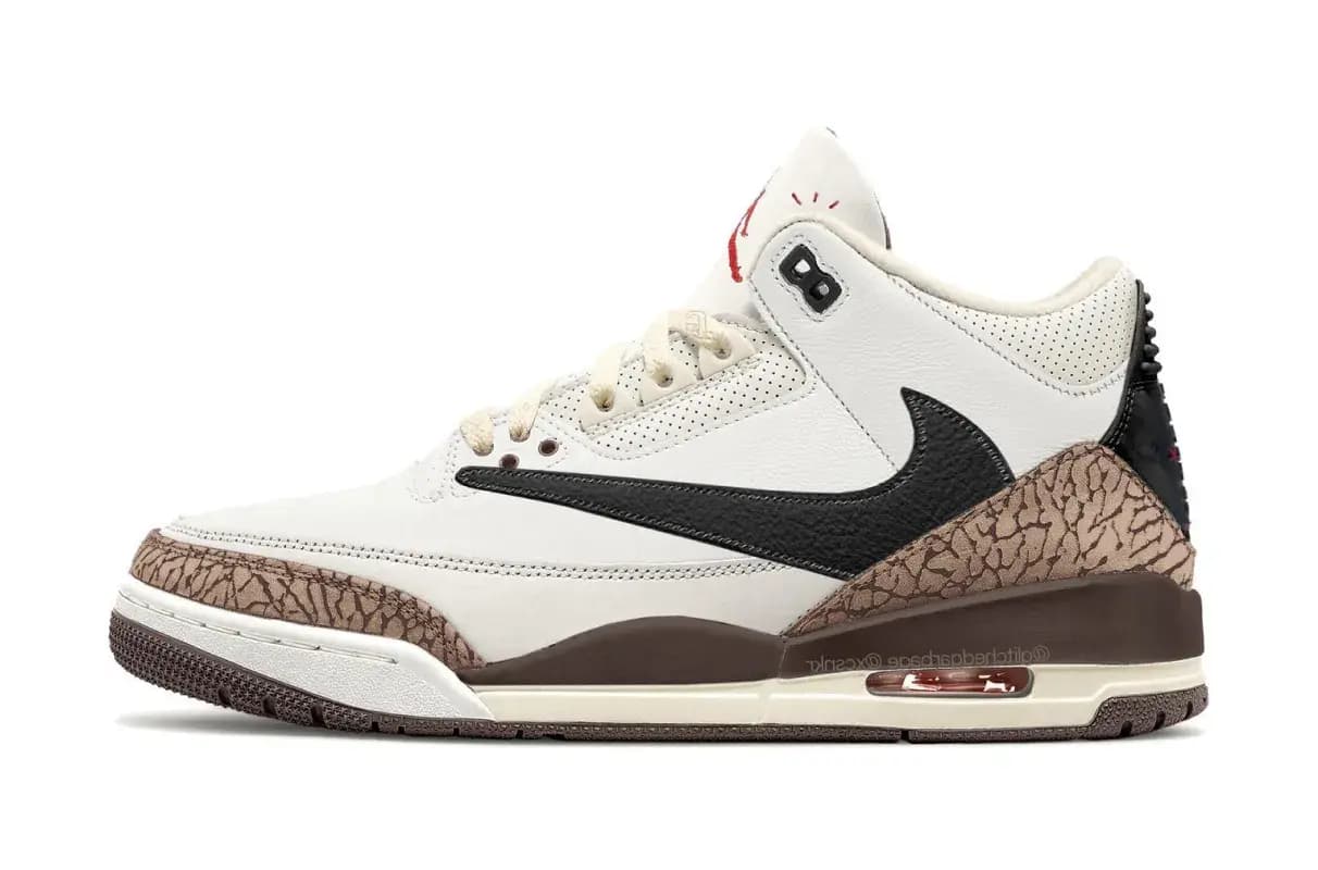 Travis Scott x Air Jordan 3 Tan Brown