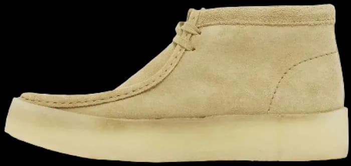 Clarcks Wallabee Cup Boot Maple Suede 261733167
