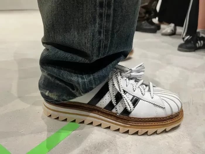 clot adidas superstar cloud white core black IH3132