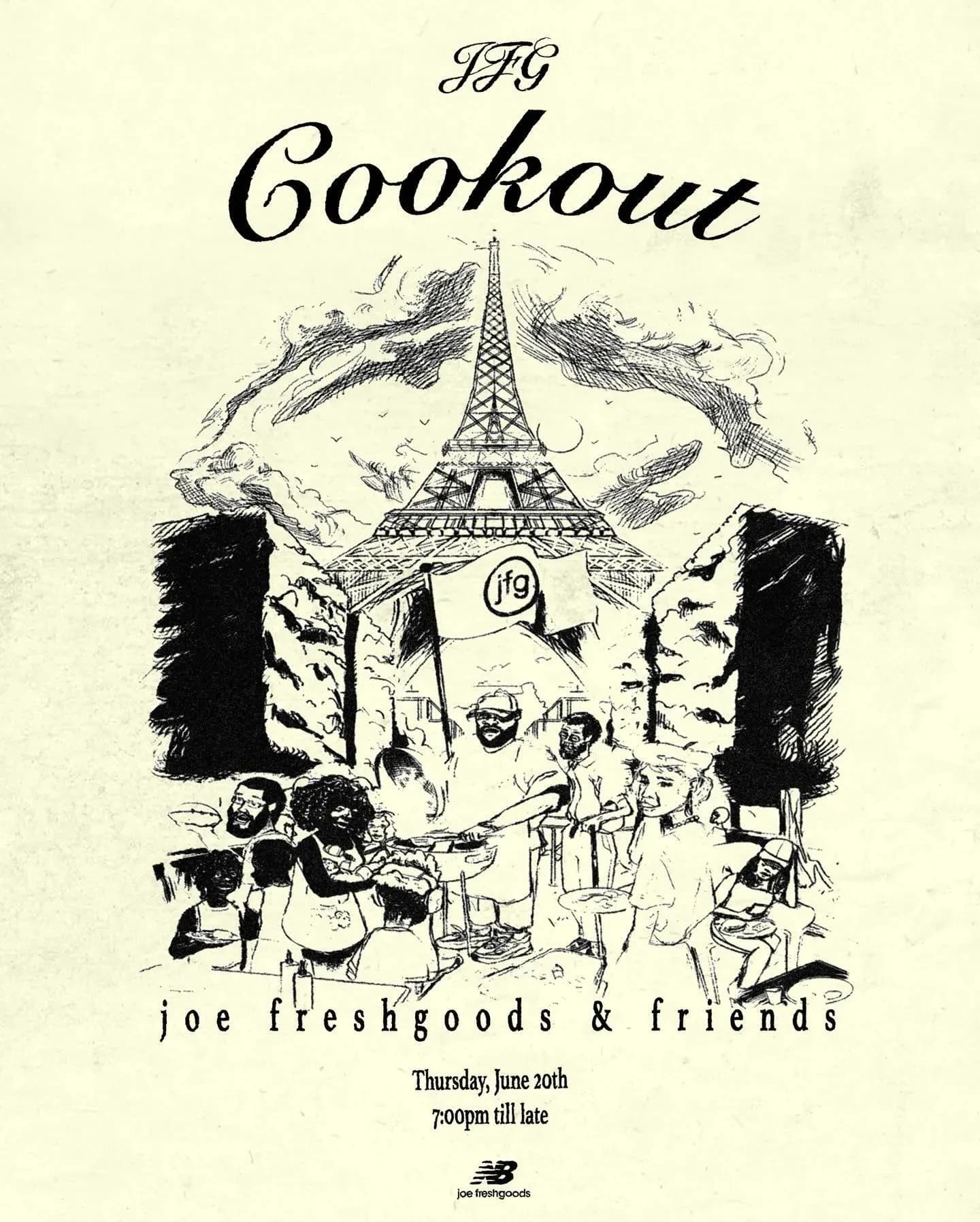 cooking and chill joe freshgoods fashion week 2024