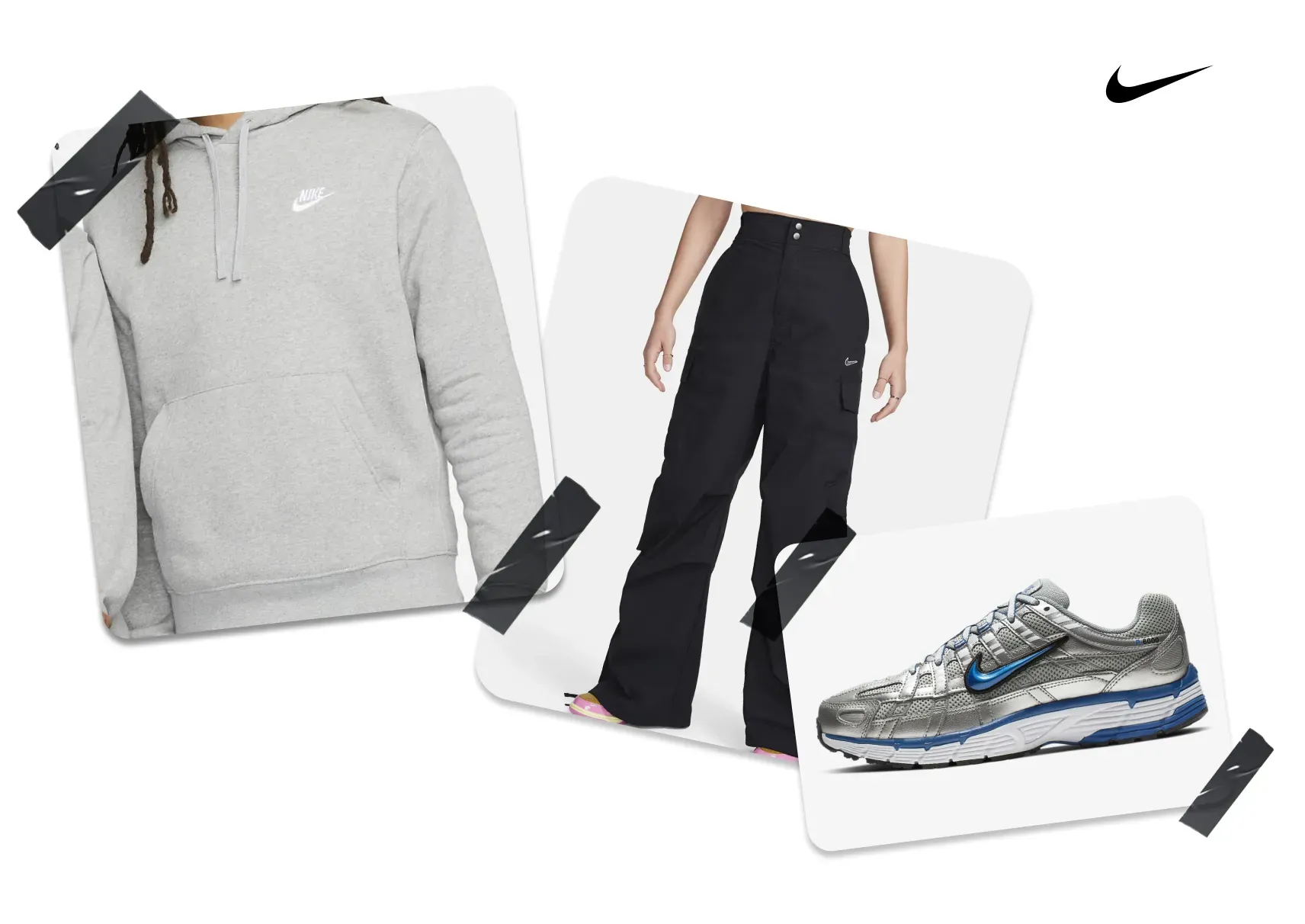 essentiel streetwear cosy nike p6000 metallic silver
