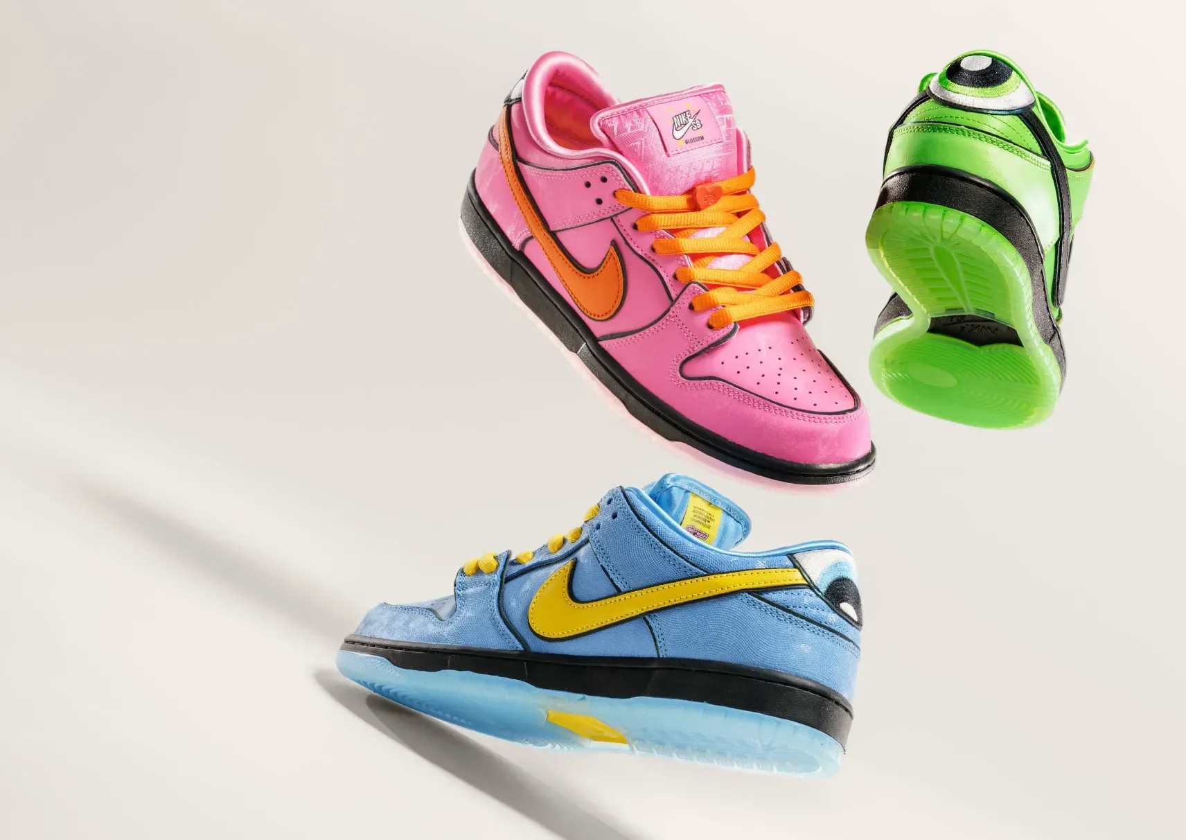Powerpuff Girls x Nike SB Dunk Low