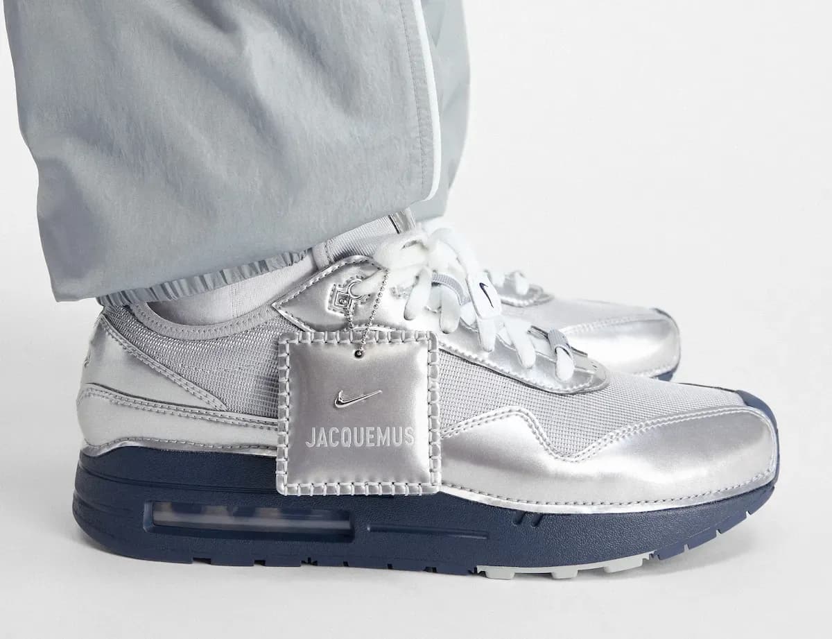 jacquemus nike air max 1 86 silver juin 2024