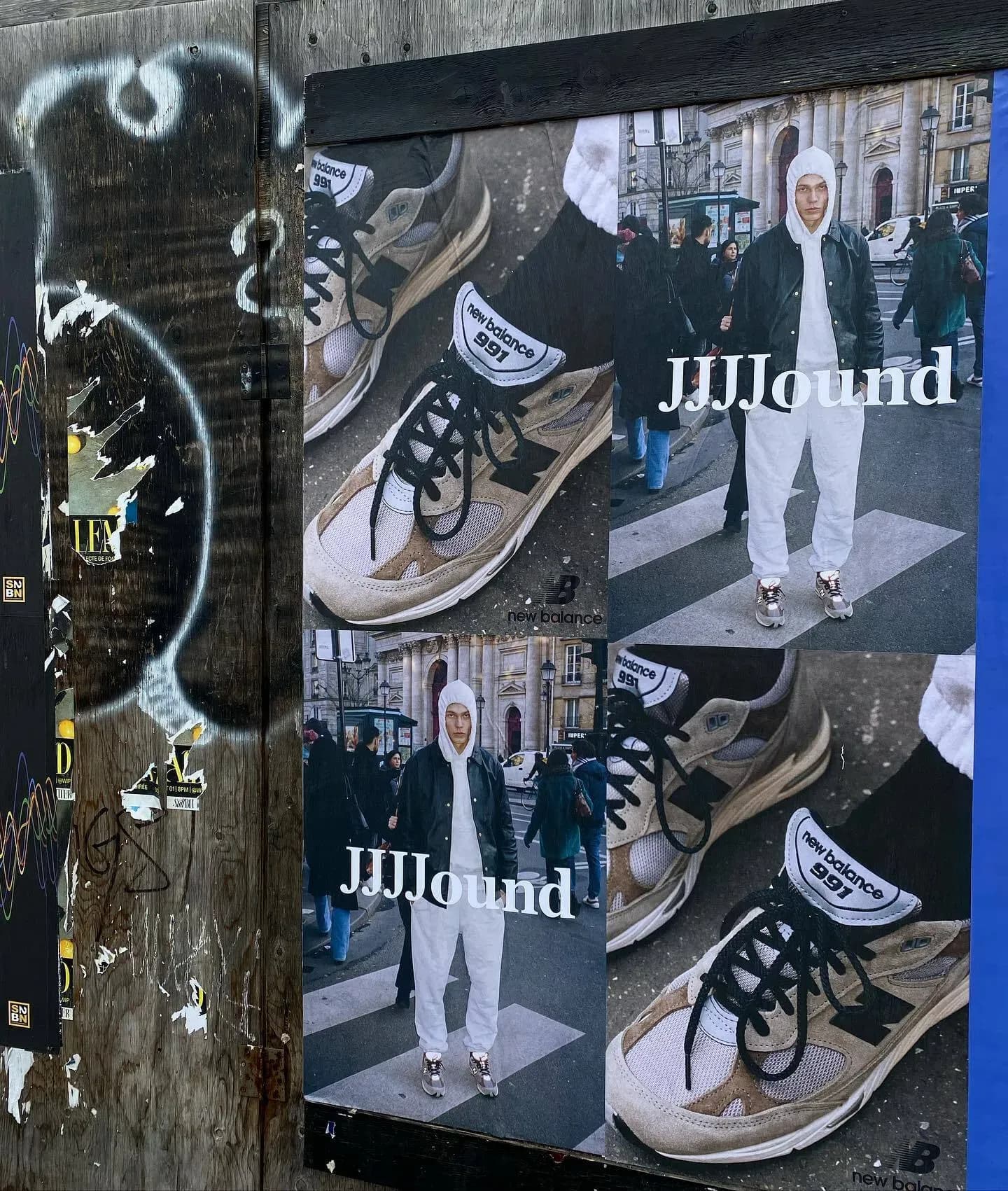 jjjjound nb 991 campagne 2023
