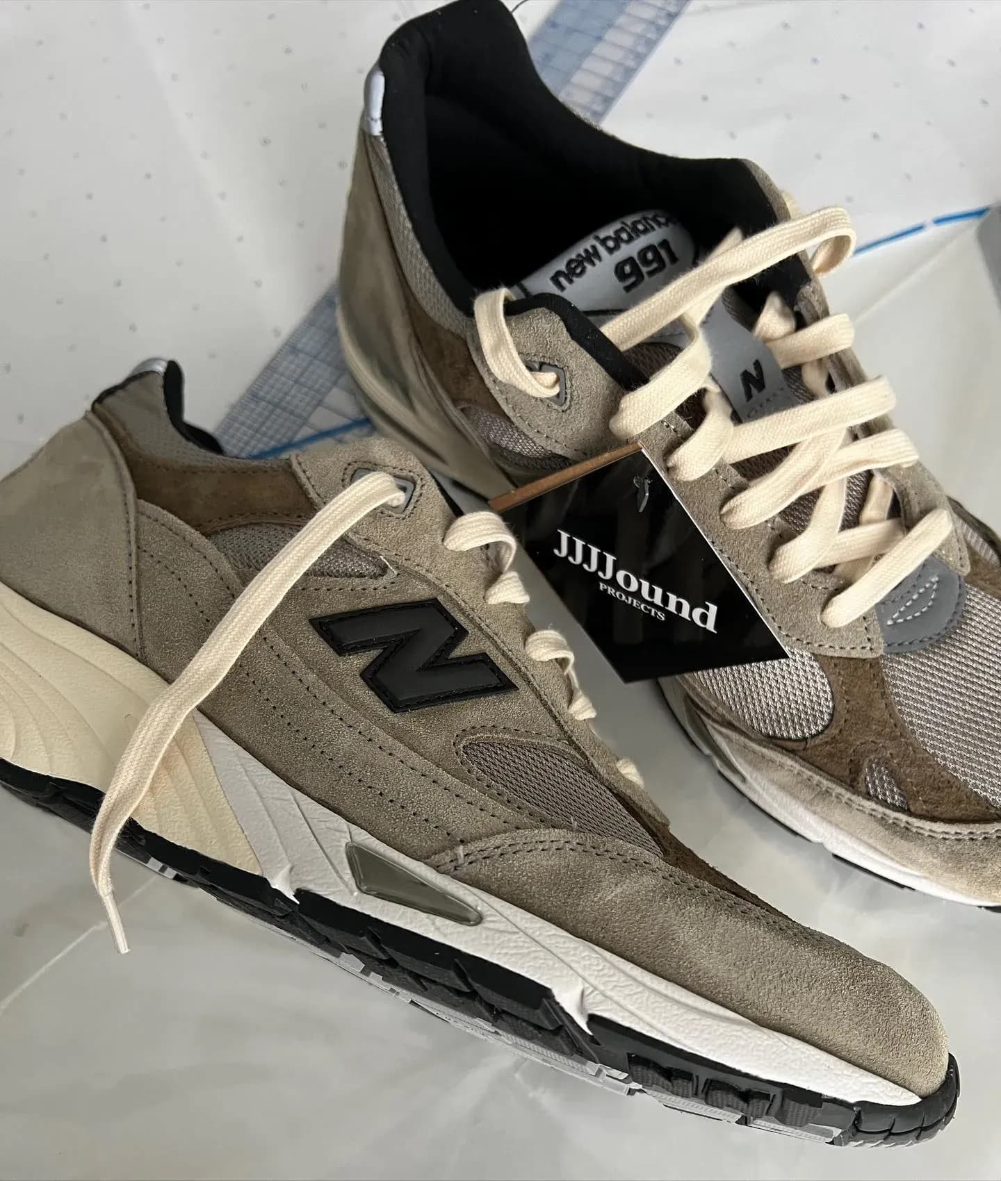 JJJJound x New Balance 991 Made In UK Grey M991JJA
