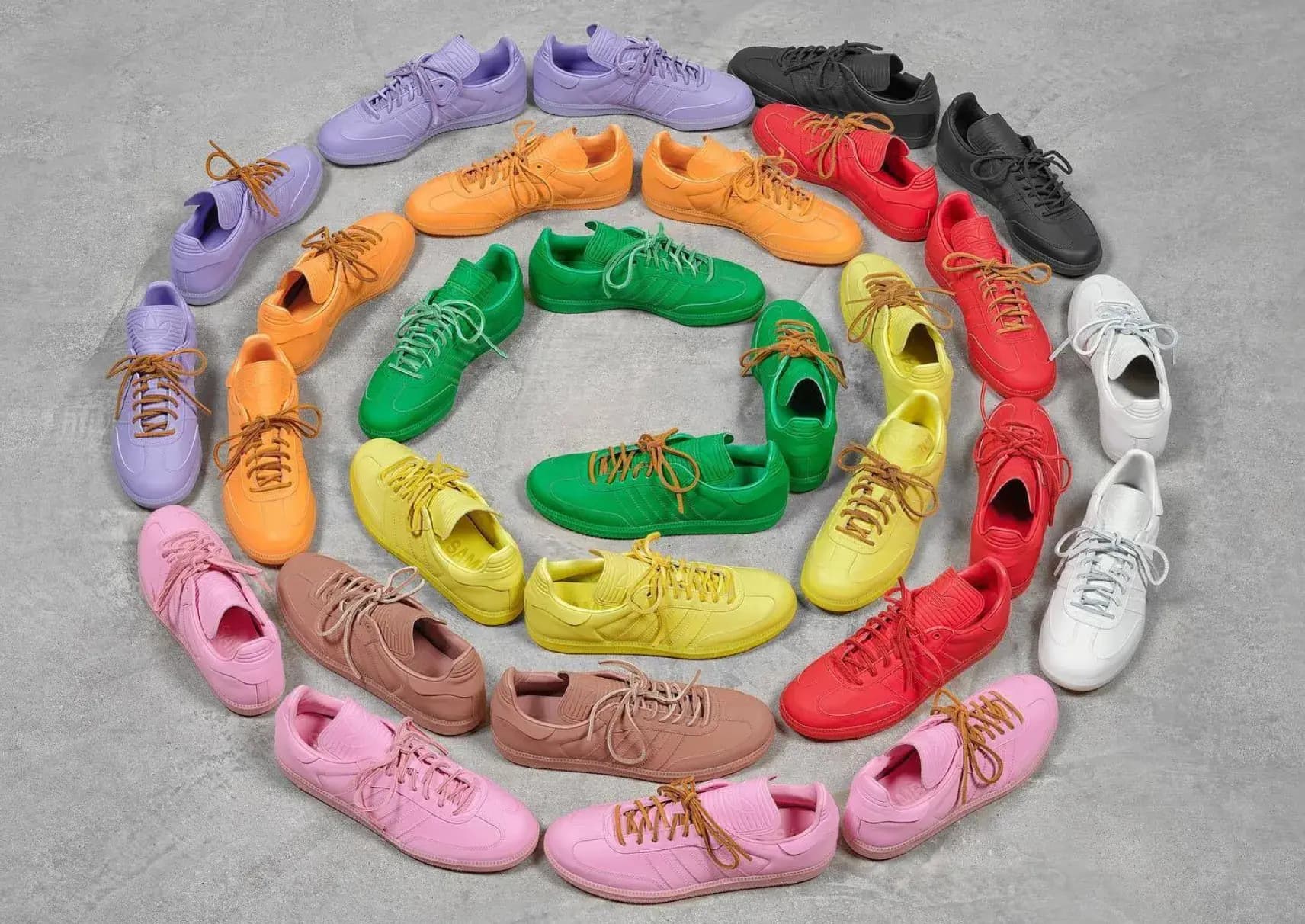 large visual adidas samba colorstock
