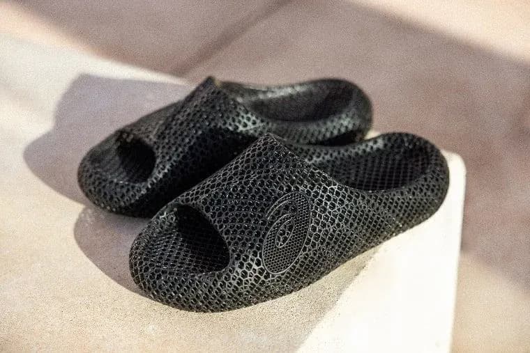large visual asics Actibreeze 3D Sandal Black