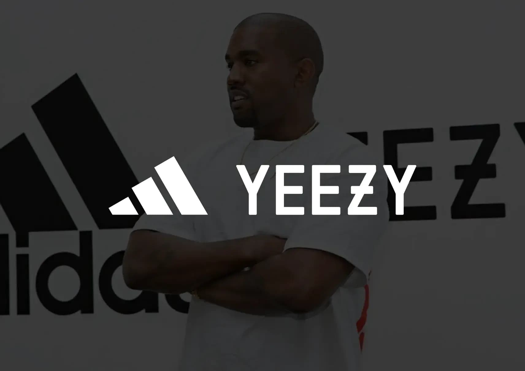 large visual yeezy adidas