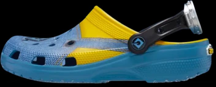 Minions Crocs Classic Clog Yellow Blue
