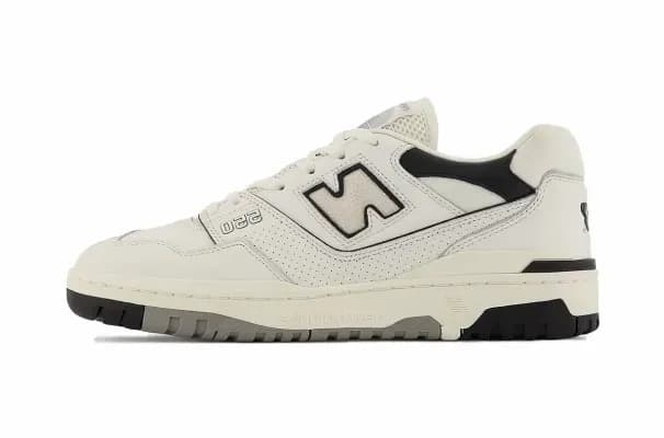 New Balance 550 Cream Black BB550LWT