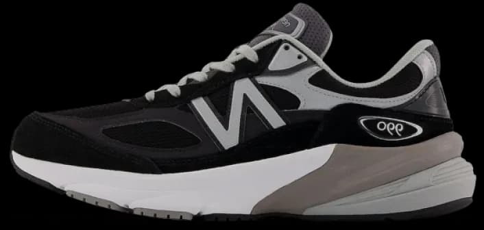 New Balance 990v6 Made In USA Black Grey M990BK6
