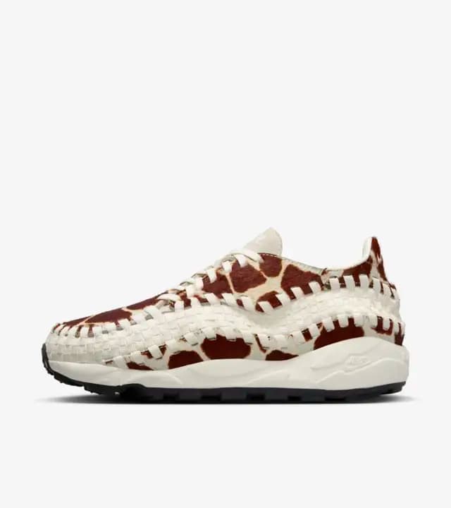 nike air footscape woven cow print FB1959-100