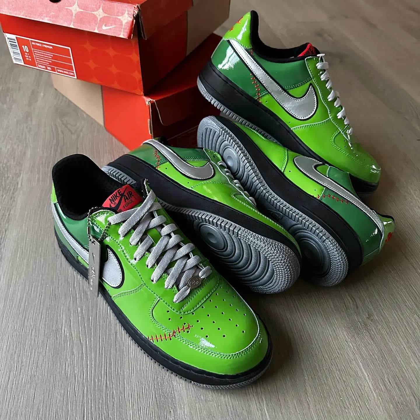 nike air force 1 prm frankenstein 2006 313641-301