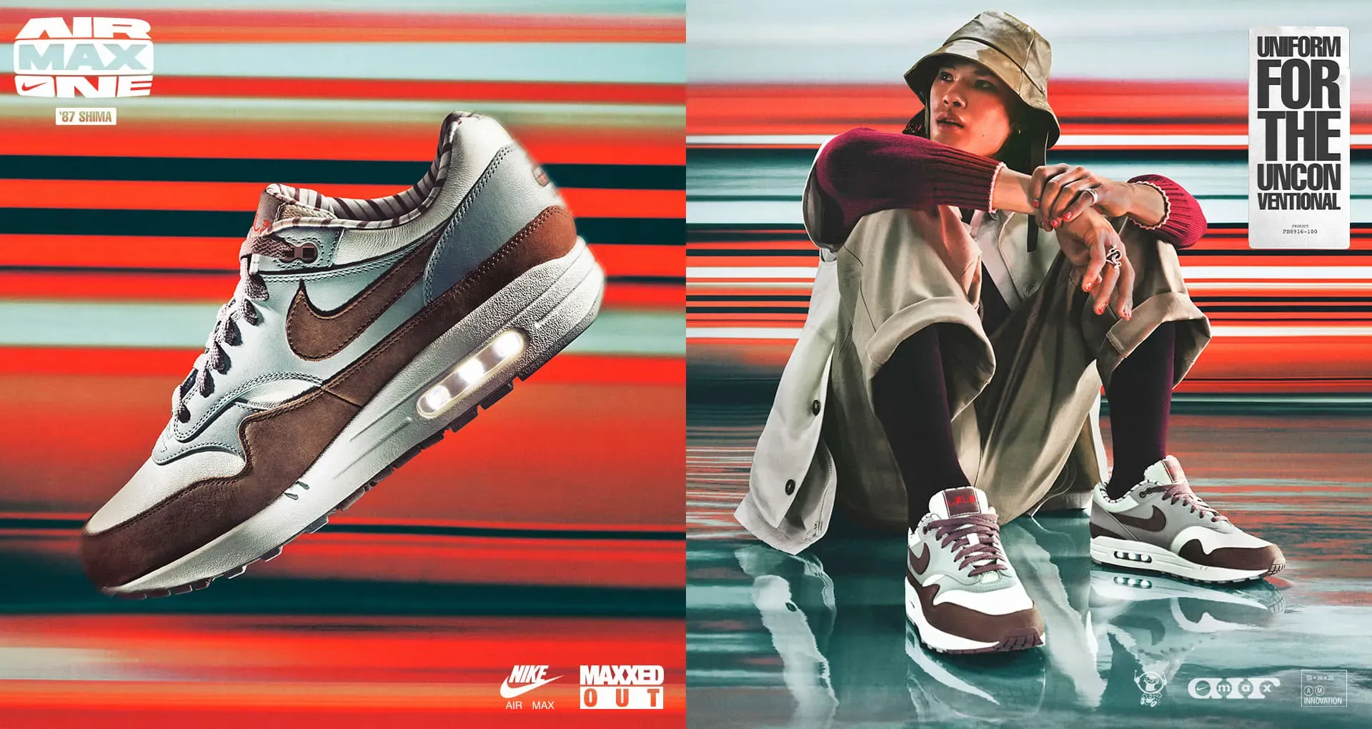nike air max 1 PRM shima shima fb8916-100