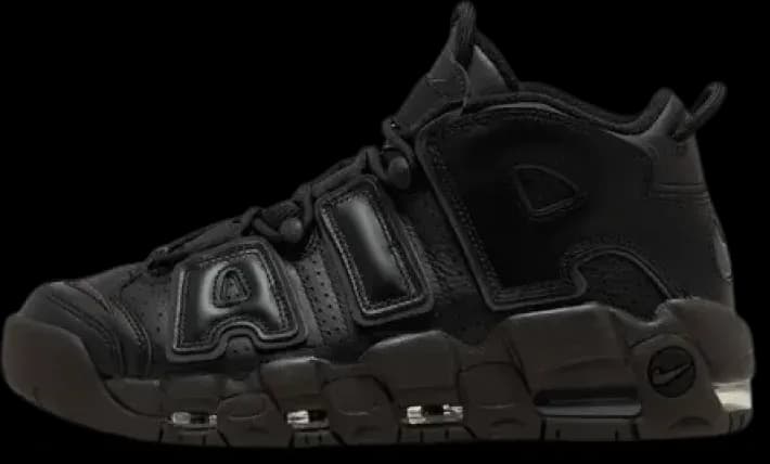 nike air more uptempo black dv1137-001