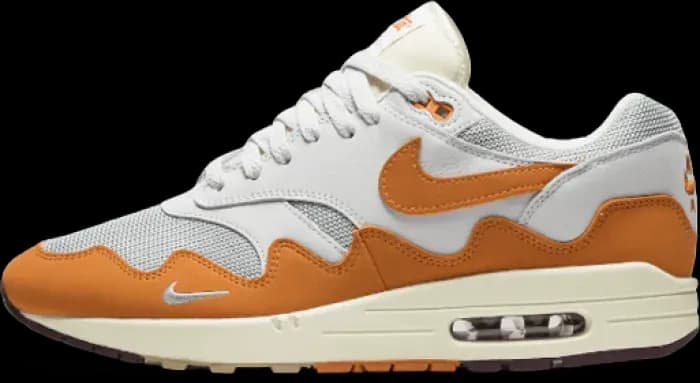 patta x nike air max 1 monarch orange DH1348-001