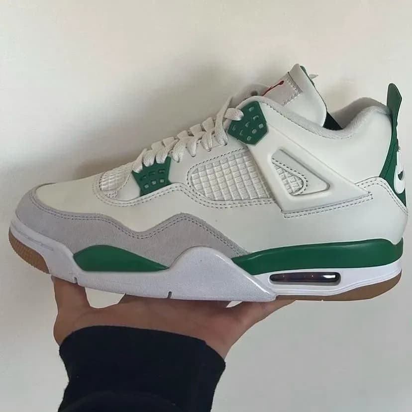nike sb air jordan 4 sp pine green