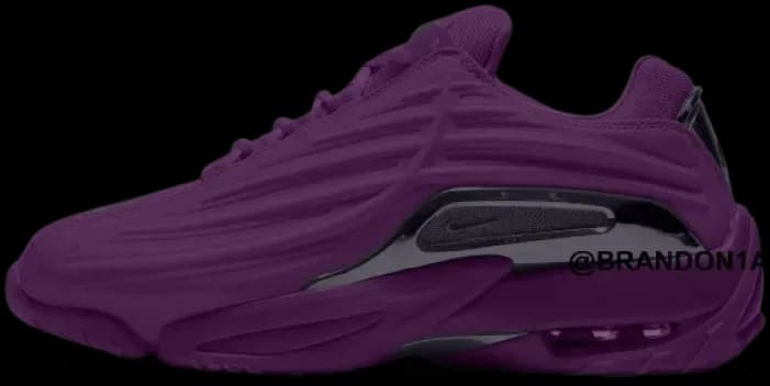 nocta nike hot step 2 eggplant DZ7293-500