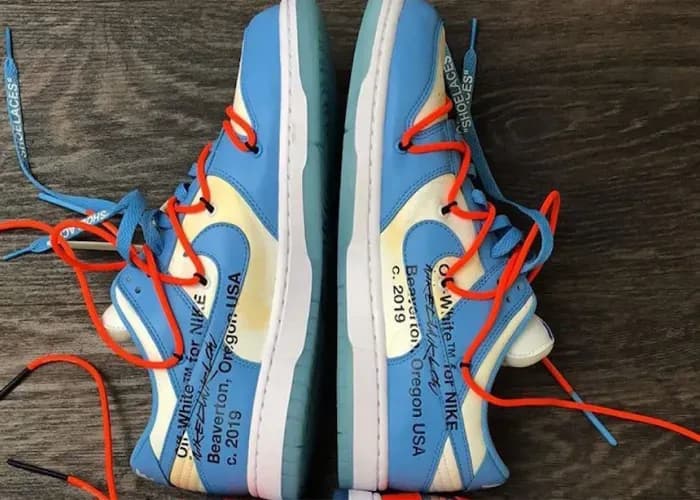 O et quand cop les Off White x Futura x Nike Dunk Low