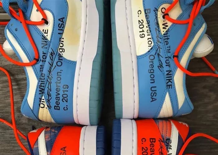 O et quand cop les Off White x Futura x Nike Dunk Low