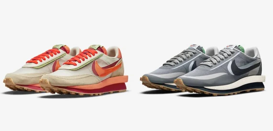 sacai clot nike LD Waffle