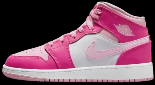 image de Air Jordan 1 Mid GS “Medium Soft Pink” FD8780-116