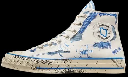 image de Ader Error Converse Chuck 70 High White Blue 