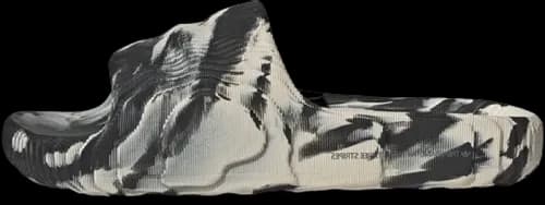 image de adidas Adilette 22 Carbon Aluminium GX6947